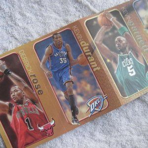 Variety Set 7 NBA Valentine Cards Howard Bryant Durant Anthony Wade Rose Garnett
